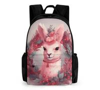 VFMKT Linda mochila de alpaca ligera impermeable mochila para portátil de gran capacidad casual mochila de viaje senderismo para hombres mujeres, estilo, 42x30.5cm, Estilo, 42x30.5cm