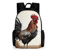 VFMKT Mochila de gallo ligero impermeable mochila para portátil de gran capacidad casual mochila de viaje senderismo para hombres mujeres, estilo, 42x30.5cm, Estilo, 42x30.5cm