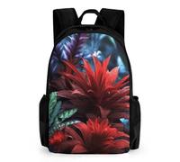 VFMKT Mochila de plantas exóticas mochila ligera impermeable para ordenador portátil mochila de gran capacidad casual senderismo mochila de viaje para hombres mujeres, estilo, 42x30.5cm, Estilo