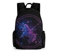 VFMKT Sagitario Mochila ligera impermeable para ordenador portátil mochila de gran capacidad casual senderismo mochila de viaje para hombres mujeres, estilo, 42x30.5cm, Estilo, 42x30.5cm