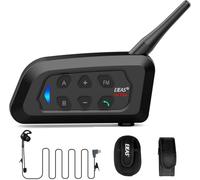 vFound V4C Plus Auriculares para árbitros,Tipo C,Sistema de Comunicación de hasta 4 árbitros con Auriculares para Voleibol Oficial Fútbol Fútbol y Balonmano(Izquierda) (1 Unidad)