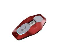 vFound X10 Sistema de Intercomunicación Bluetooth para Cascos de Moto, Mesh 4.0 + Conexión 5G Móvil para Grupos, Compartir Música e IP67 Resistente al Agua Comunicación Grupal par (Rojo)