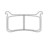 VFR 800F 17/21 Pastillas de Freno Delantero rakes Street Metal Sinterizado
