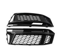 VFVCTGHZ Para Audi A4 S4 B9 S-line 2016-2018 Panal Malla Coche Parachoques Faro Antiniebla Parrilla Luz Pantalla Faro Antiniebla Cubierta