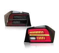 VFVCTGHZ Para City 2008-2014 Conjunto De Luces Intermitentes De Freno Y De Reversa Para Automóvil Accesorios De Luces De Conducción Y Antiniebla(Smoked red)