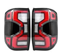 VFVCTGHZ Para Ford Para Ranger T9 2022 2023 Direccional Marcador Luz De Freno De Marcha Atrás Accesorios Luces De Control Conjunto De Luces Traseras Del Coche(Clear)