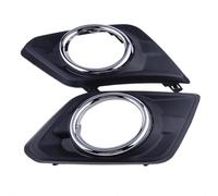 VFVCTGHZ Para Nissan Para Rogue Para X-trail 2014-2016 Coche Delantero Parachoques Luz Antiniebla Marco Bisel Lámpara Cubierta Con Orificio Para Lámpara(1 pareja)