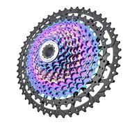 VG Sports 8/9/10/11/12 Speed Ultra Light Bike Cassette for Mountain Bike 11-40T/11-42T/11-46T/11-50T/11-52T MTB Cassette Lightweight Aluminum Bracket Cassette