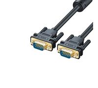 VGA 3+6 Video Cable 1080P HD, Compatible For Computers Laptops TV Monitors Projectors 0.5m 1m 1.5m 2m 3m 5m Cable(1m)
