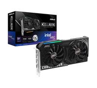 ASRock Intel ARC B580 Challenger 12GB OC GDDR6 19 Gbps 192 bits 2740 MHz 650W 7680 x 4320 Dual Fan Tarjeta gráfica