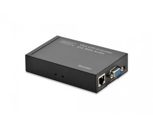 VGA Extender over UTP, Set max. 1920x1200, signal extended by 300m, 0-70øC