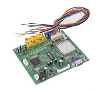 VGA Video Converter Board HD9800 GBS8200 para consolas de juegos arcade con fuente de alimentación de 5 V CC y cable incorporado