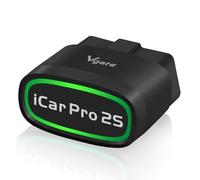 Vgate iCar Pro 2S Lector de Códigos OBD2 Bluetooth BLE 5.2 - Escáner de Diagnóstico OBDII para iPhone, iOS, Android y Windows - Herramienta de Diagnóstico para Coches, Híbridos y Eléctricos (12V)