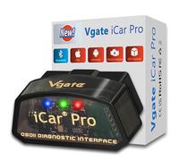 Vgate iCar Pro Escáner OBD2 Bluetooth 4.0 Lector de Códigos de Fallo para iPhone, iOS, Android y Windows Diagnóstico del Coche, Apagar Luz del Motor Compatible Torque, Car Scanner, BimmerCode
