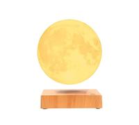 VGAzer Lámpara de luna levitante. Flotante y girando en el aire, lámpara de noche para oficina, hogar, decoración, regalos. Navidad (16 colores)