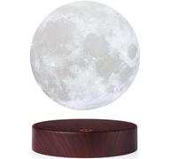 VGAzer Lámpara lunar levitante, luz nocturna flotante y giratoria con brillo ajustable, ideal para regalos únicos, decoración de habitaciones y juguetes tecnológicos para el escritorio de la oficina