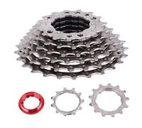 VGBEY Casete de Bicicleta, 8 velocidades 11-25T Rueda Piñón de Acero con Accesorios para Bicicleta de Carretera Cassette 11 25