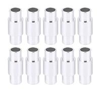 VGBEY Espaciadores de Patines de 10 Piezas, Zapatos de Patinaje Cojinete de Rueda Espaciador Aleación de Aluminio Patinador Espaciado Modelo De Deformación Eje Rodamientos Patines