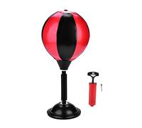 VGBEY Saco de Boxeo Antiestrés para Escritorio, Peras Punching Ball Mesa Bola Golpe del estrés físico Entrenamiento De Fuerza Inflatable Desktop Punch Bag