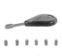 VGBEY Tecla de Aleta de Tabla de Surf, Llave de Aleta de Surf Accesorio de reemplazo de Llave con 6 Tornillos de Cabeza