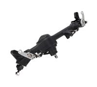 VGEBY 1 10 RC Eje Recto Aleación de Aluminio Eje Delantero Actualización Negro Ajuste Directo para F10T VP RC Crawler Juego de Instalación de 3 Piezas para Escala Trail Racing y Usuarios de Autos