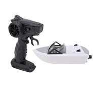 VGEBY 1/12 2.4GHz Barco RC Barco de Control Remoto de Carreras RC con Motor sin Escobillas Diseño a Prueba de Lluvia Advertencia de Batería Baja para Adultos (1 batería de Iones de Litio de 500 mah.)