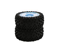 VGEBY 1 par de Neumáticos de Goma Traseros para Coche RC, Pieza de Actualización de Coche RC para Coche Teledirigido Wltoys 1/12 124017