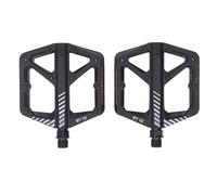 VGEBY 1 par de Pedales de Bicicleta, Pedales de Bicicleta de Plataforma Plana Antideslizantes de Fibra de Nailon con Rodamiento Suave para Ciclismo de Carretera y Montaña (Black)