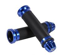 VGEBY 1 par de puños de motocicleta, 7/8 pulgadas manillar de motocicleta 22 mm universal antideslizante de goma para motocicleta (color: rojo)