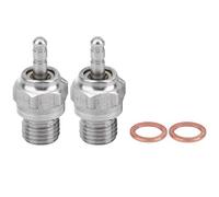 VGEBY 2 bujías incandescentes, N4 Fire Head Spark Plug Spark Nitro Engine RC Car Accesorios Aptos para HSP Modelo de Coche Alimentado por Aceite Accesorios De Modelos