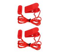 VGEBY 2 Llaves para Cinta de Correr, Llave de Seguridad Universal, Llave Magnética para Cinta de Correr, Repuesto Universal, Cerradura de Seguridad con Imán para Cinta de Correr, Color