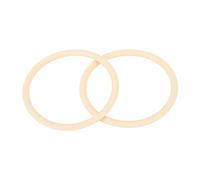 VGEBY 2 Piezas Correa de Rodilla Correa de Rótula de Silicona Tamaño Rodillera con Envoltura Resistente para Baloncesto Correr Ciclismo Fitness Unisex Hombres Mujeres (Desnudo)