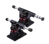 VGEBY 2 piezas de camiones de patinar camiones Thunder pulidos Negro