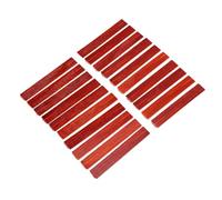 VGEBY 20 Piezas de Pisos para Casa de Muñecas, Tablas de Piso en Miniatura de Tilo, Baldosas Autoadhesivas para Pelar y Pegar a Escala 1:12, 1,5 X 10 X 0,2 Cm, para Accesorios de Casas de Muñecas y