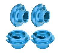 VGEBY 4 piezas de amortiguador de resorte, retenedores de resorte RC, accesorios de actualización para HSP/RGT/Himoto/REDCAT 1/10 RC Car (azul)