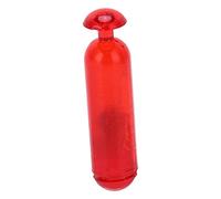 VGEBY 50 Uds. Sonajeros de Plástico de 21mm, Señuelo de Pesca, Sonajeros de Tubo de Inserción de Cebo, con Bolas de Acero Inoxidable para Cebo Blando (Rojo)