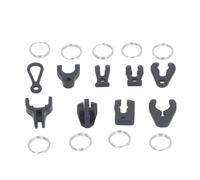 VGEBY 9 Llaves de Interruptor de Parada para Barcos, Llaves de Interruptor de Seguridad Fueraborda Universales Impermeables de Plástico para Parada de Emergencia de Jet Ski