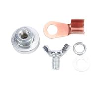 VGEBY Abrazadera de Conexión a Tierra para Soldadura, Abrazadera de Conexión a Tierra Magnética para Soldadura con a Estable para Operaciones en el Sitio del Garaje del (Pequeña)