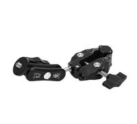 VGEBY Abrazadera de Montaje para Mesa de Camping, Súper Abrazadera de Aleación de Aluminio con Adaptador de Cabeza de Bola Doble para una Configuración Versátil de Equipos de Camping