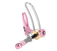 VGEBY Abrazadera de Sillín de Bicicleta Plegable, Collar de Tubo de Sillín de Aleación de Aluminio, Abrazadera de Tija de de 31,8 Mm para Bicicletas Plegables y 3sixty (Rosado)