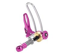 VGEBY Abrazadera de Sillín de Bicicleta Plegable, Collar de Tubo de Sillín de Aleación de Aluminio, Abrazadera de Tija de de 31,8 Mm para Bicicletas Plegables y 3sixty (PURPLE)