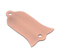 VGEBY Accesorios de Guitarra, Cubierta de Varilla de Armadura de Metal, Pieza de Repuesto de 2 Orificios para Guitarras Eléctricas y Acústicas, Perfecto para Actualizaciones de Cuello Personalizadas