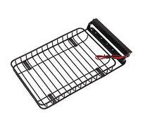 VGEBY Accesorios del Coche de RC, Portaequipajes del Metal del Portaequipajes de RC con la Barra Ligera Llevada para el Coche Teledirigido