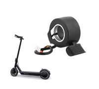 VGEBY Accesorios para Bicicletas Eléctricas, Antideslizantes E Impermeables Bicicleta Eléctrica Resistente Acelerador de Pulgar Sensor de Pasillo Acelerador de Scooter Eléctrico Accesorios(Negro)