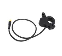 VGEBY Acelerador de Pulgar, Control de Velocidad de Aleación ABS con Conector M8, Aceleración Precisa, Ajuste Universal para Scooters y Motocicletas