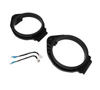 VGEBY Adaptador de Altavoz de 6,5 Pulgadas, Anillo Espaciador de Plástico ABS con Arnés de Cableado para Instalación de Altavoces de Coche, Fácil Instalación para Sistemas de Audio de Vehículos