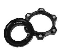 VGEBY Adaptador de Bloqueo Central de Bicicleta a 6 Pernos Centerlock a Adaptador de rotor de 6 Pernos Disco Freno Boost Hub Espaciador