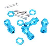 VGEBY Adaptador de Cubo de Rueda de Aleación de Aluminio Adaptador de Rueda RC Mecanizado CNC Extensión de 30 Mm de Ancho Hex de 12 Mm y 17 para Actualización de Vehículo Modelo Todoterreno de Coche