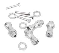 VGEBY Adaptador de Cubo de Rueda de Aleación de Aluminio Adaptador de Rueda RC Mecanizado CNC Extensión de 30 Mm de Ancho Hex de 12 Mm y 17 para Actualización de Vehículo Modelo Todoterreno de Coche