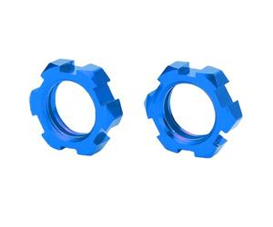 VGEBY Adaptador de Cubo Hexagonal de Rueda Estriada, Adaptador Hexagonal de Rueda de Metal de 12 Mm a 17 Mm con Alta Resistencia y a Prueba de Abrasión, para Slash 2WD Rustler (Blue)